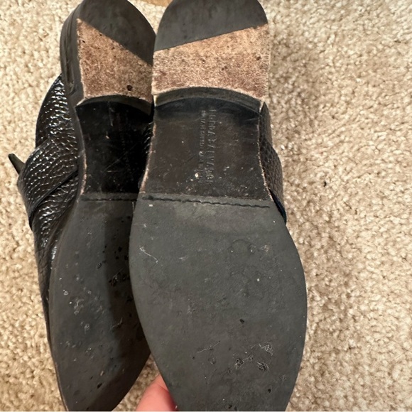 Freda Salvador Black Leather Keen Mule in black size 7 - Picture 5 of 6